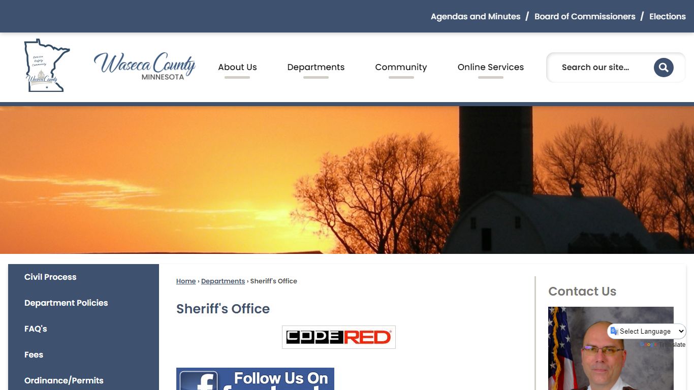 Sheriff's Office | Waseca County, MN - Official Website